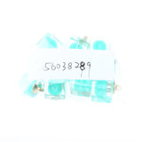 Maxbell 10x Square Multicolor Crystal Ball Pendant Christmas Decorations Light Blue