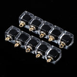 Maxbell 10x Square Multicolor Crystal Ball Pendant Christmas Decorations Black