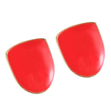 Maxbell 2 Pcs Red Single Teeth Grill Cap Hip Hop Grill Hollowen Accessory Gold