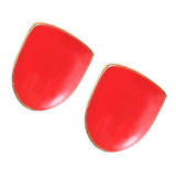 Maxbell 2 Pcs Red Single Teeth Grill Cap Hip Hop Grill Hollowen Accessory Gold