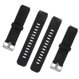 Maxbell Silicone Smart Wrist Watch Band with Quick Release Spring Bar Replace 18mm