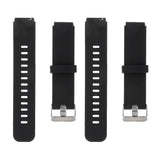 Maxbell Silicone Smart Wrist Watch Band with Quick Release Spring Bar Replace 18mm