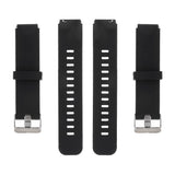 Maxbell Silicone Smart Wrist Watch Band with Quick Release Spring Bar Replace 18mm