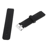 Maxbell Silicone Smart Wrist Watch Band with Quick Release Spring Bar Replace 18mm