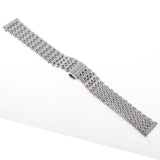 Maxbell Multi Ends Watch Wristband Stainless Steel Adjustable Links Silver