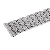 Maxbell Multi Ends Watch Wristband Stainless Steel Adjustable Links Silver
