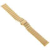 Maxbell Multi Ends Watch Wristband Stainless Steel Adjustable Links Gold