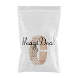 Maxbell Multi Ends Watch Wristband Stainless Steel Adjustable Links Rose Gold
