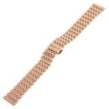 Maxbell Multi Ends Watch Wristband Stainless Steel Adjustable Links Rose Gold