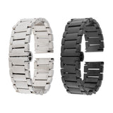 Maxbell 22mm Universal Stainless Steel Watch Band for Huawei Replace Strap Silver