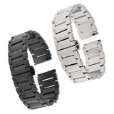 Maxbell 22mm Universal Stainless Steel Watch Band for Huawei Replace Strap Silver