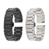Maxbell 22mm Universal Stainless Steel Watch Band for Huawei Replace Strap Silver