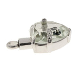 Maxbell Crystal Heart Cremation Jewellery Ash Urn Pendant Keepsake Necklace Grandpa
