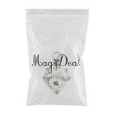 Maxbell Crystal Heart Cremation Jewellery Ash Urn Pendant Keepsake Necklace Wife