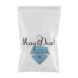 Maxbell Love Heart Blue Crystal Urn Memorial Ash Keepsake Cremation Pendant mom