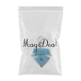 Maxbell Love Heart Blue Crystal Urn Memorial Ash Keepsake Cremation Pendant daughter