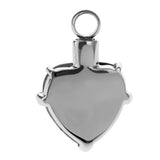 Maxbell Love Heart Blue Crystal Urn Memorial Ash Keepsake Cremation Pendant daughter