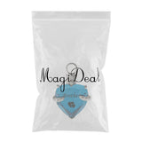 Maxbell Love Heart Blue Crystal Urn Memorial Ash Keepsake Cremation Pendant brother