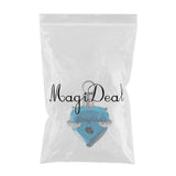 Maxbell Love Heart Blue Crystal Urn Memorial Ash Keepsake Cremation Pendant husband