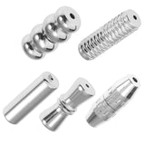 Maxbell 925 Sterling Silver Screw Clasps Barrel Buckle Jewelry Findings Connectors 1