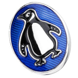 Maxbell Enamel Brass Penguin Collar Brooch Pin Collar Lapel Corsage Fashion Jewelry