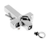 Maxbell Double Cross with Crystal Stainless Steel Cremation Family Keepsake Daughter