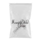 Maxbell Double Cross with Crystal Stainless Steel Cremation Family Keepsake Aunt