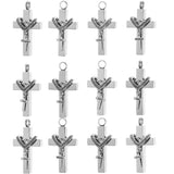 Maxbell Cross Crystal Stainless Steel Urn Cremation Family Keepsake Pendant Dad