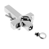 Maxbell Cross Crystal Stainless Steel Urn Cremation Family Keepsake Pendant Mom