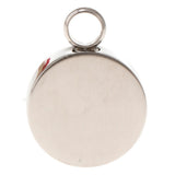 Maxbell Stainless Steel Round Memorial Keepsake Always in My Heart Pendant Dad