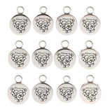 Maxbell Stainless Steel Round Memorial Keepsake Always in My Heart Pendant Dad