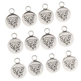 Maxbell Stainless Steel Round Memorial Keepsake Always in My Heart Pendant Dad