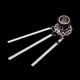 Maxbell Stainless Steel Dangle Pendant Ear Plugs Tunnels Gauges Body Jewelry 8mm