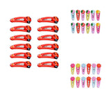 Maxbell 12Pcs Girls Baby Toddler Princess Snap Hair Clips Hair Accessories  Style 1