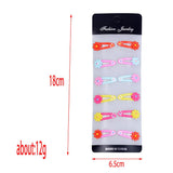 Maxbell 12Pcs Girls Baby Toddler Princess Snap Hair Clips Hair Accessories  Style 1