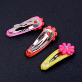 Maxbell 12Pcs Girls Baby Toddler Princess Snap Hair Clips Hair Accessories  Style 1
