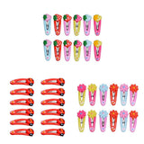 Maxbell 12Pcs Girls Baby Toddler Princess Snap Hair Clips Hair Accessories  Style 1