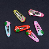 Maxbell 12Pcs Girls Baby Toddler Princess Snap Hair Clips Hair Accessories  Style 2