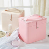 Maxbell Waterproof PU Leather Jewelry Makeup Cosmetic Storage Display Case Bage