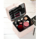 Maxbell Waterproof PU Leather Jewelry Makeup Cosmetic Storage Display Case Bage