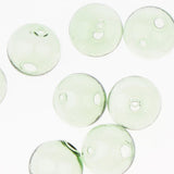 Maxbell 10pcs 16mm Globe Glass Bottle Charms Pendant DIY Jewelry Making Green