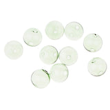 Maxbell 10pcs 16mm Globe Glass Bottle Charms Pendant DIY Jewelry Making Green