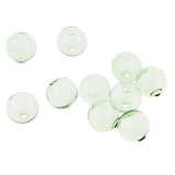 Maxbell 10pcs 16mm Globe Glass Bottle Charms Pendant DIY Jewelry Making Green