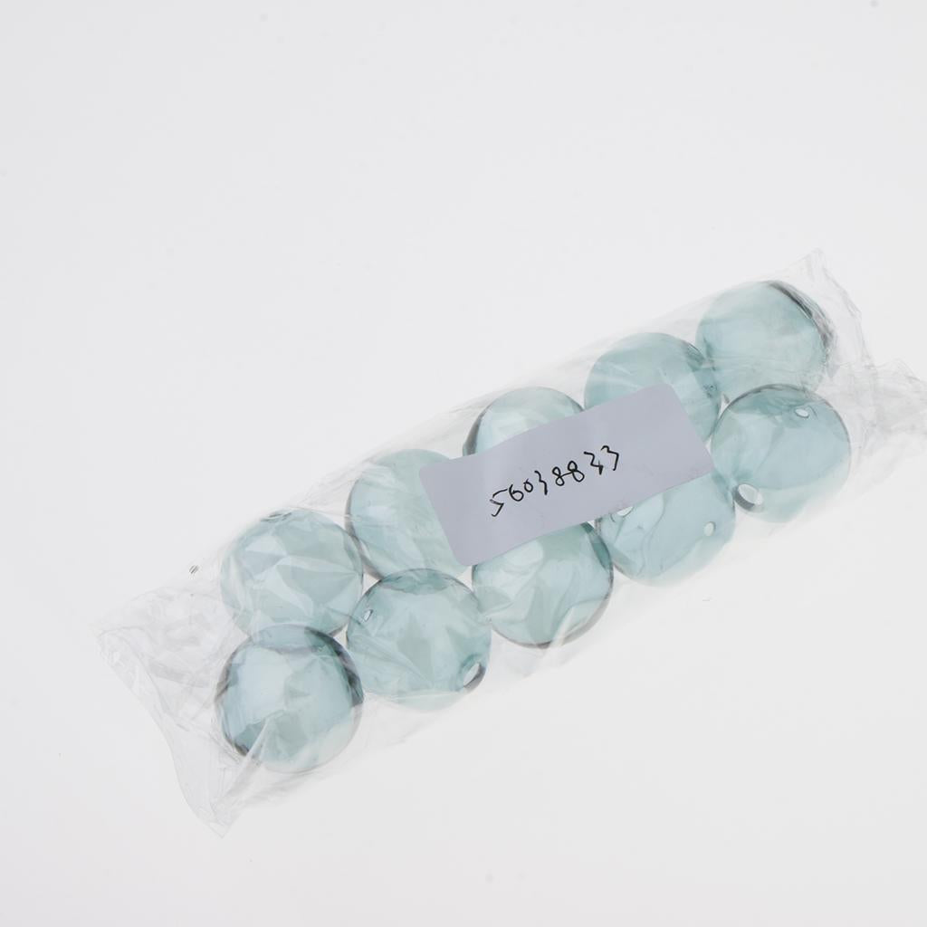 Maxbell 10pcs 20mm Glass Ball Bottle Pendant Dangle for Art Jewelry Crafts Jasper