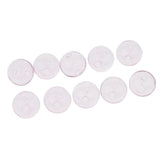 Maxbell 10pcs 16mm Globe Glass Bottle Charms Pendant DIY Jewelry Making Pink