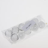 Maxbell 10pcs 20mm Glass Ball Bottle Pendant Dangle for Art Jewelry Crafts Gray