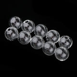 Maxbell Hand-made Glass Ball Covers Bottle Charms Pendant DIY Jewelry Makings 16mm