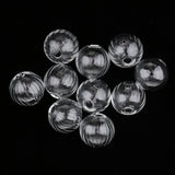 Maxbell Hand-made Glass Ball Covers Bottle Charms Pendant DIY Jewelry Makings 16mm