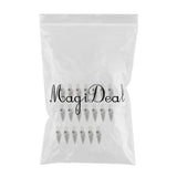 Maxbell 20 Pieces/Lot DIY Crafts Vintage Zinc Alloy Accessories Snail Charm Pendants