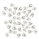 Maxbell 20 Pieces Dog Puppy Charms Pendant Finding Beads Making Accessories Craft